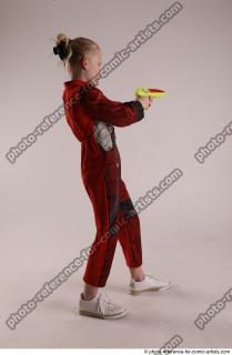 DENISA PILOT STANDING POSE WITH GUN 3